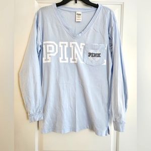 PINK Long Sleeve T-shirt - Size XS